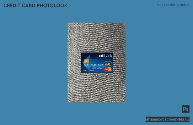 Australien Citibank Mastercard Photolook Beispielvorschau